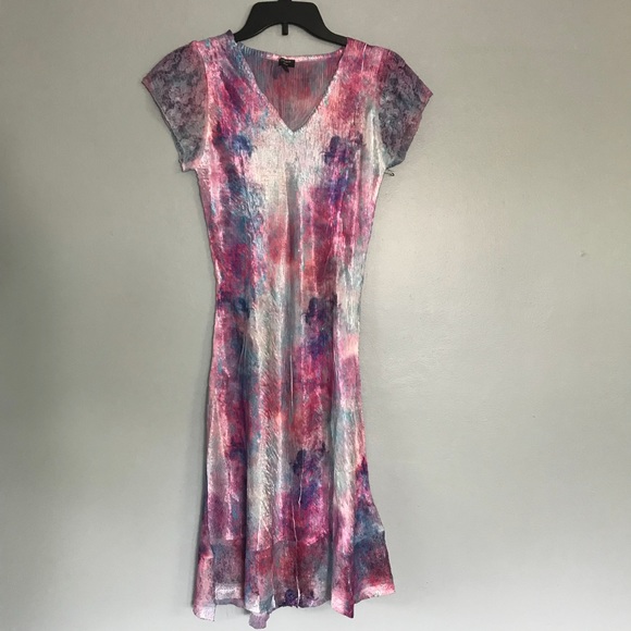 Komarov Dresses Nwt Komarov Crinkle Pleated Dress Poshmark